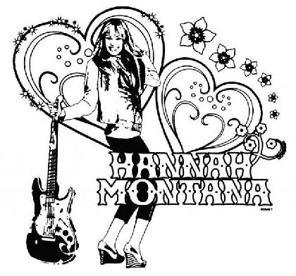 Hannah Montana avec sa guitare