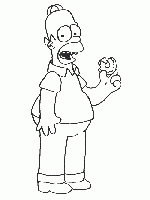 Homer avec donut