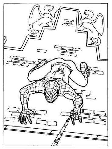 Coloriage de Spiderman