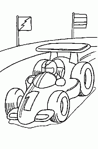 Formule 1 cartoon