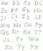 Alphabet minuscule majuscule