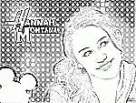 Coloriage Hannah Montana
