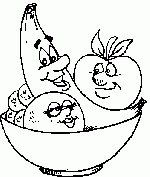 Fruits personnages