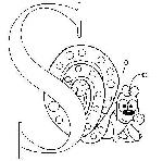 Lettre S escargot