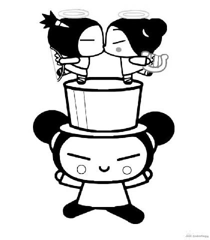 Pucca coloriage