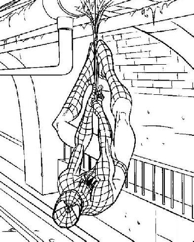 Spiderman dans les egouts